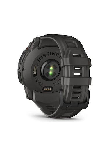 Garmin Instinct 3 50 Mm, Solar Kömür Siyahı Siyah - Yeşil