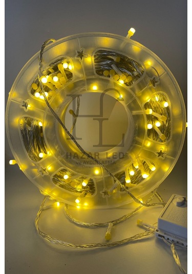 50 M İp Led Işık Ip20 İç Mekan Eklenebilir Fonksiyonlu Şeffaf Kablolu Dekoratif Led Işık Gün Işığı