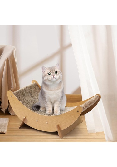 Suntek Tırmığı Karton Evcil Kanepesi Yatağı Eziyet