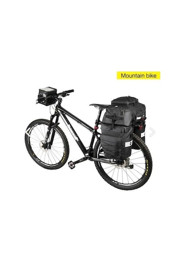 75 Litre 3 In 1 Çok Amaçlı Bisiklet Tur Heybesi, Sırt Çantası Xbyc 889