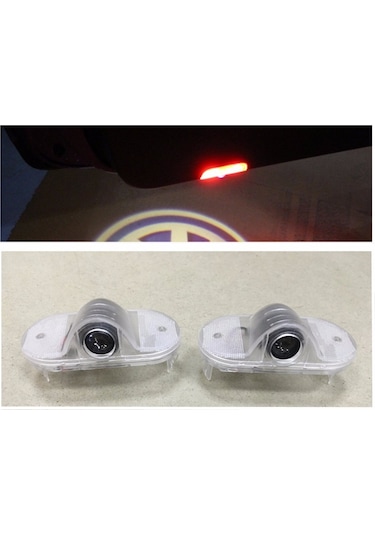 Volkswagen Bora Kapı Altı Hayalet Logo Lazer Led