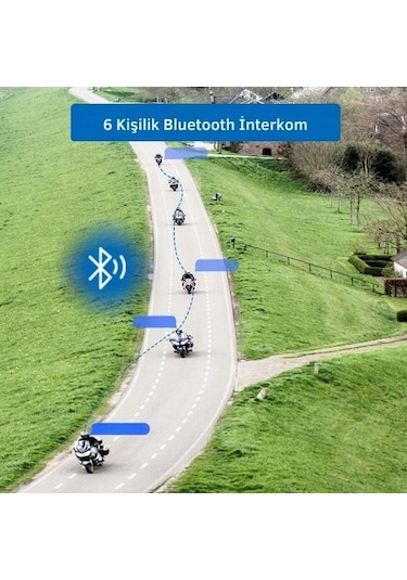 Nukrotech Nukro M6 Plus Bluetooth İnterkom Seti