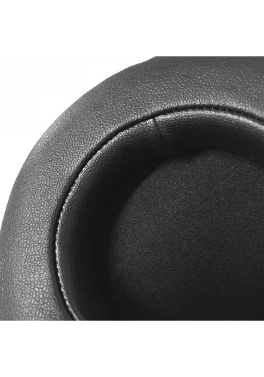 Youtek Razer Kraken 7.1 V2 Uyumlu Protein Deri Hafıza Köpük Değiştirme Kulaklık Örtüsü Siyah