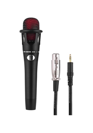 El Tipi Kondenser Mikrofon, Ktv Karaoke, Canlı Yayın Ve Müzik Kaydı İçin Xlr Ve 3.5mm Kablo Dahil