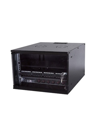 Ulusal Uls7U5060 7U Duvar Tipi Soho Rack Kabinet 19İnç 500X600 Mm