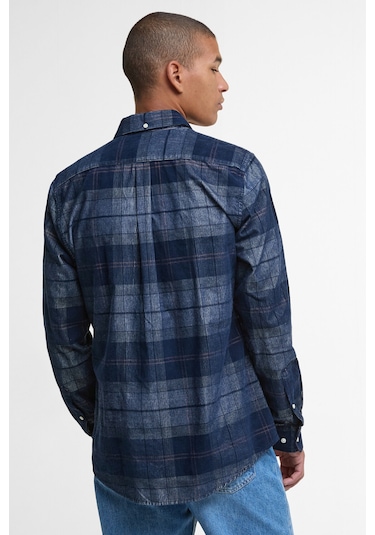 Barbour Blair Tailored Tartan Cord Gömlek Tn42 Riverstone Tartan Çok Renkli