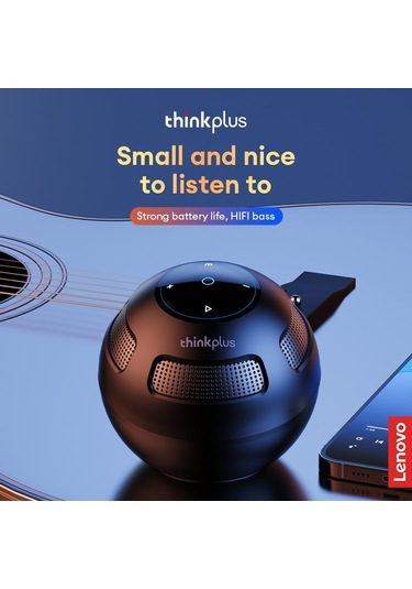 Lenovo Ts5 Bluetooth 5.3 Hoparlör Subwoofer Taşınabilir Oynatıcı Surround Ses Hoparlör Açık Uzun Dayanıklılık Hoparlör