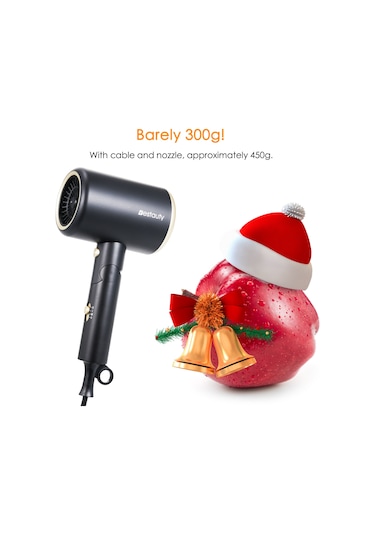 Moveevo Katlanabilir Saç Kurutma Makinesi Güçlü Saç Kurutma Makinesi Otel Kuaför Salonu Için Uygundur