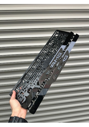 Vipplaka Amg 2 Uyumlu Ortası Mat Plakalık