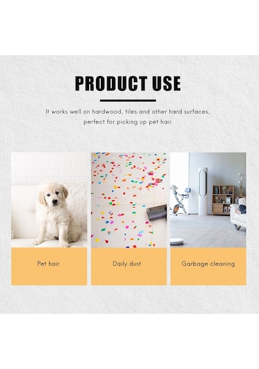 Crackedice Ecovacs Deebot Ozmo T8 İçin Filtre Fırça Paspas Bezi Seti Temizlik İçin