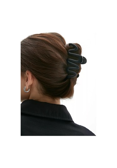 Evia Mat Saç Tokası Armadilli 200586343 Siyah