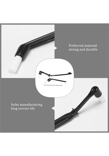 Adet Kahve Temizleme Fırçası Alet Seti Espresso Makinesi Grup Başlığı İçin Siyah&gümüş