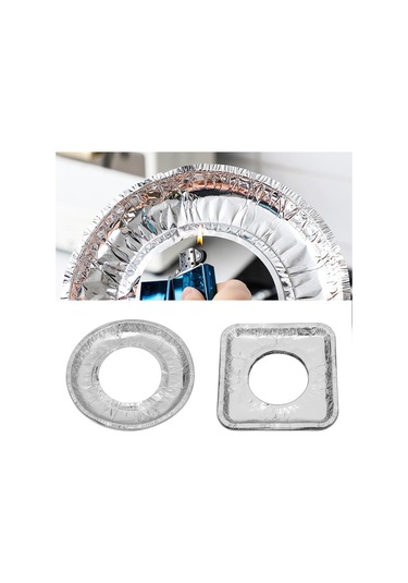 Soba Mat Mutfak Aksesuarları Astar Yağ Geçirmez Kağıt Square