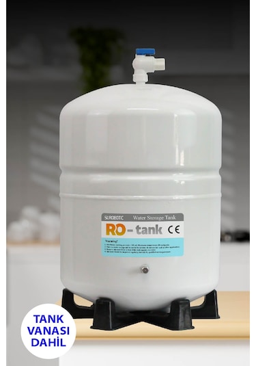 Su Arıtma Cihazı Su Tankı 2.2 Galon 8 Lt Tank Vanası Dahil