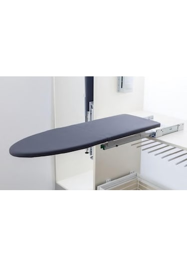 Dolap İçi Katlanır Raylı Ütü Masası Gri