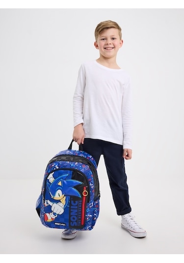 Smiggle - Sonic Klasik Okul Sırt Çantası Diğer