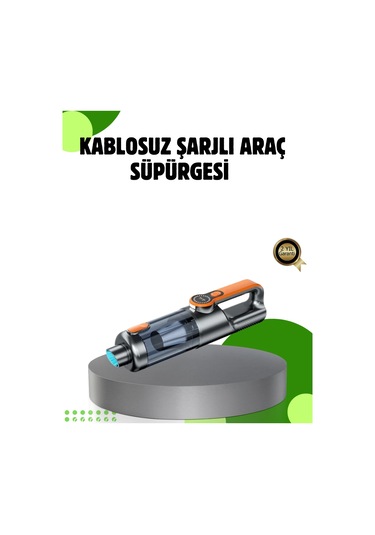 Şarjlı Kablosuz El Süpürgesi Yüksek Emiş Güçlü Ve Çok Başlıklı