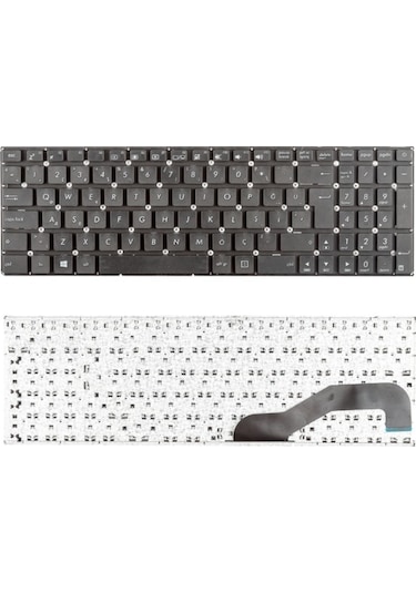 Asus X540 X540l X540s Notebook Klavyesi - Siyah Tr / Kl0949