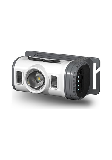 Geeksen Led Şapka Klips Lambası, 8 Işık Modu, El Hareketi Sensörü, 360 Derece Dönebilen, Kırmızı-mavi Uyarı Işığı, Dış Mekan Balıkçılık Kamp İçin, Dahili Li-pol Batarya Şarj Aleti Yok Çok Renkli