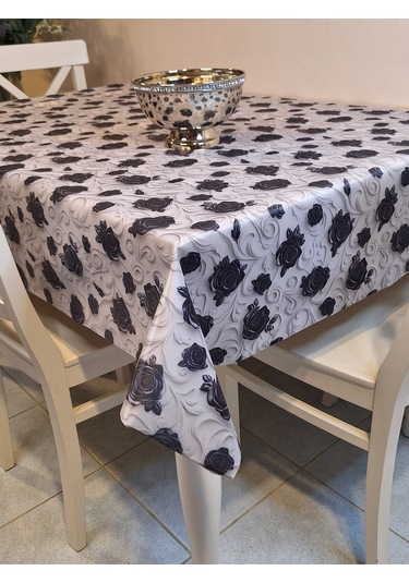 Kumaş Dokulu Tabanı Silikonlu Yıkanabilir Silinebilir Ütülenebilir Kaymaz Dekoratif Masa Örtüsü Brs020 Beyaz Siyah Kumaş Dokulu Tabanı Silikonlu Yıkanabilir Silinebilir Ütülenebilir Kaymaz Dekoratif Masa Örtüsü Brs020 Beyaz Siyah