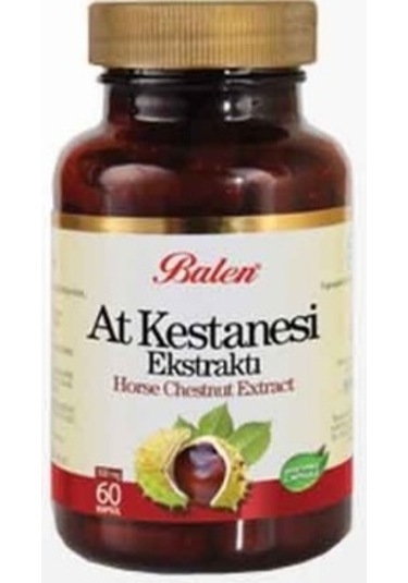 3 Kutu Balen At Kestanesi Ekstratı 60 Kapsül 375 Mg