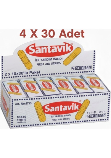 Santavik Yara Bandı 4x30 Çoklu Paket