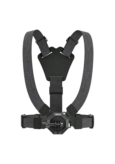 Monyee Startrc Manyetik Göğüs Kayışı - Gopro Ve Aksiyon Kameraları İçin Hızlı Çıkarılabilir Montaj Siyah