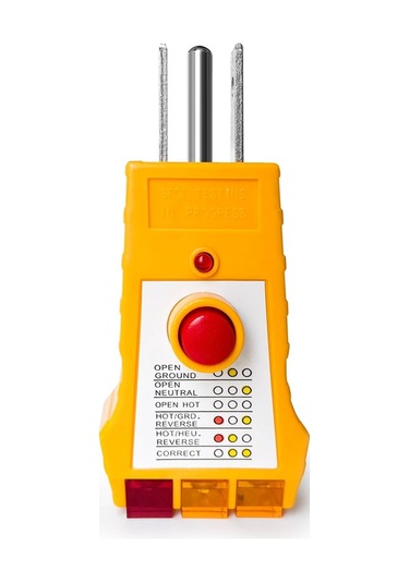 Xurunkeji Topraklama Ürünleri İçin Priz Test Cihazı, Gfcı'lı Priz Test Cihazı, Elektrik Prizi Test Cihazı, Fiş Test Cihazı, Usplug