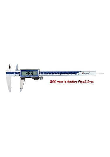 Dasqua 2115-2310 Metal Kasalı Kumpas 200mm