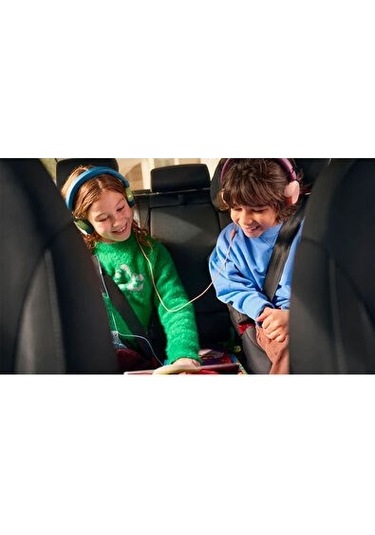 Philips Uyumlu  2000 Series Macenta Mor Unisex Çocuk Kulak Üstü Kablolu Kulaklık