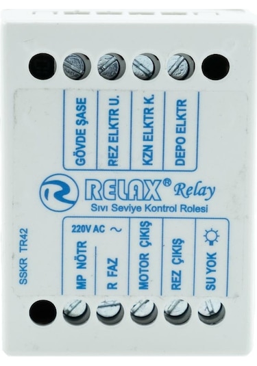 Relax Sıvı Seviye Kontrol Rölesi (Su Seviye Ölçüm Rölesi) Eko Tr- (485517638)