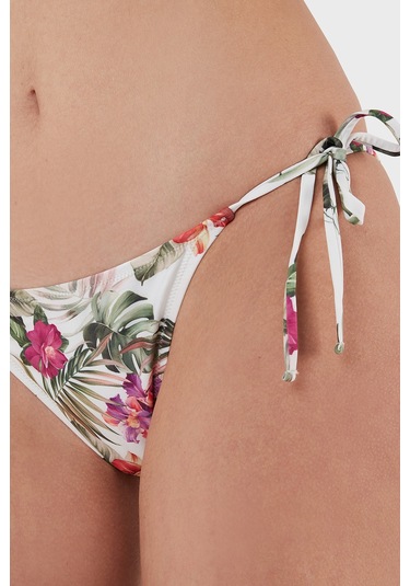 Guess Bayan Bikini Altı E02o21mc045 P06w Beyaz Yeşil
