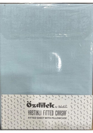 Özdilek Colurist Lastikli Fitted Tek Kişilik Çarşaf Takımı 100 X 200 +30 Cm 30 Cm Yükseklik Aqua Çok Renkli