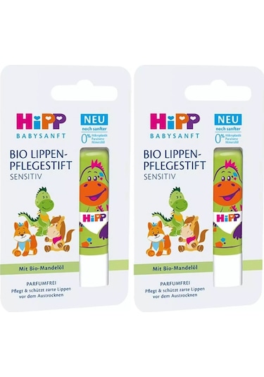 Hipp Babysanft Organik Dudak Nemlendiricisi Ultra Sensıtıv 4.8gr Yeşil 2 Li Set