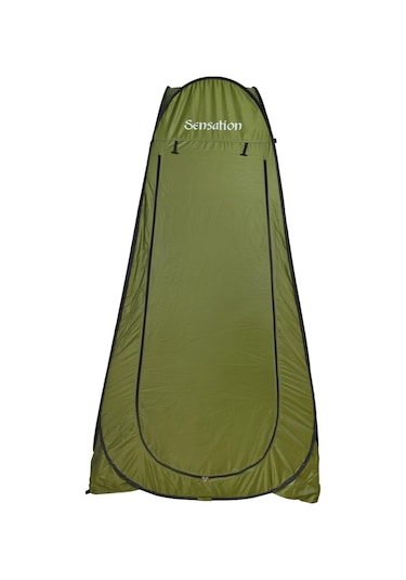Sensation Duş Wc Giyinme Kamp Alanı Çadırı Otomatik Açılır Yeşil
