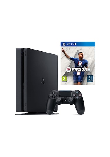 Sony Playstation 4 Slim 1 TB Oyun Konsolu + Fifa 2023 (İthalatçı Garantili)