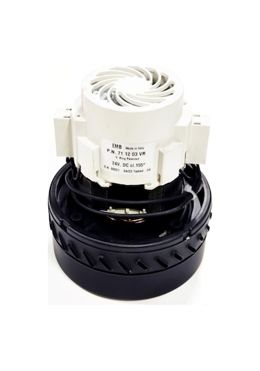 EMB İtalyan 24V(DC) 430W Çiftfan Yıkamalı Süpürge Motoru