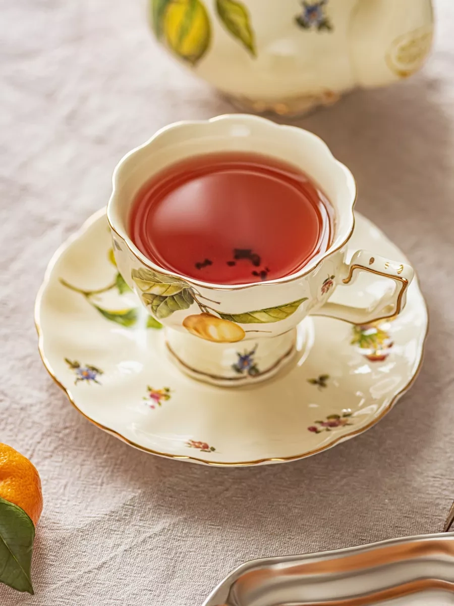 Roomi Seramik Çay Takımı 220 Ml, Fincan Ve Tabak Seti 208177078 Sütlü