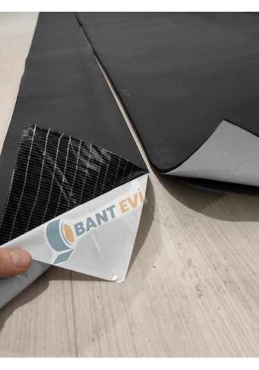 Bant Evi Yapışkanlı İzolasyon Elastomerik Kauçuk Köpüğü Yalıtım Levhası 9 MM 24 M2