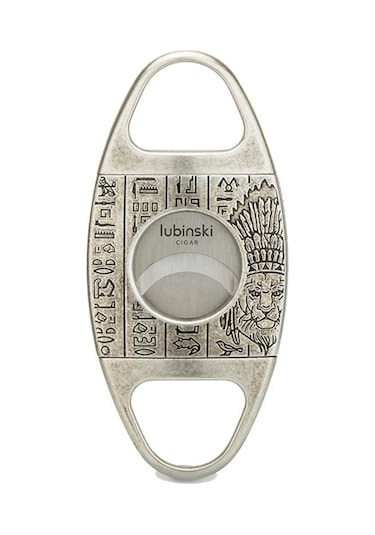 Lubinski Metal Puro Kesici Lazer Bıçak Kabartma İşlemeli Silver 60ring