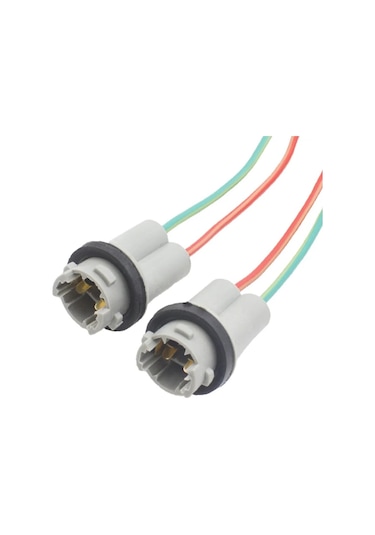 No.y08-4x T10 168 194 501 W5w Araba Led Smd Işık Teli Demeti Tutucu Konnektör Uzatma Adaptör Soketi Fiş