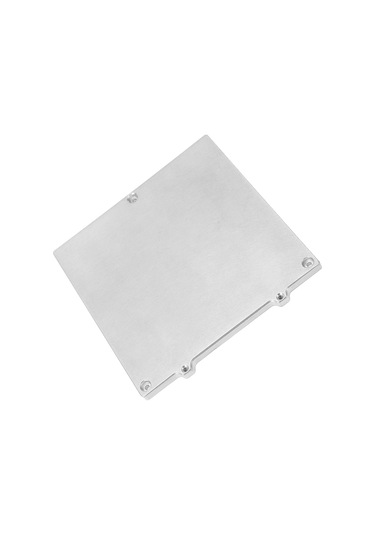 Tenfowee Voron V0/v0.1 3d Yazıcı Z Ekseni Isıtma Yatağı Destek Plakası - 120x120x6mm Alüminyum Levha, M3 Yuvarlak Delikli, Isı Dayanıklı, Keskin İşçilik