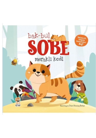 Bak-bul Sobe 3 Lü Set Gezigin Ayıcık - Meraklı Kedi - Oyuncu Zürafa