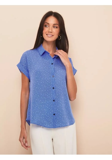 Kornet Kısa Kollu Parti Bluzu 86761367