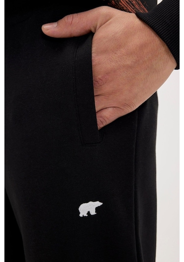 Bad Bear Flame Siyah Erkek Eşofman Altı 001 Bad Bear Flame Siyah Erkek Eşofman Altı 001