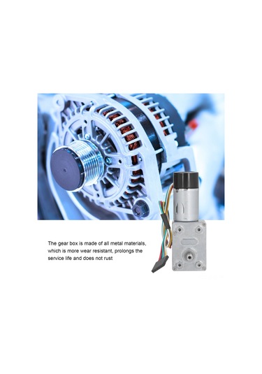 Aubyhe 24v Dc Metal Gerekli Motor, Otomatik Kilitleme, Kodlayıcı, 6mm Çıkış Eşiği, Endüstriyel Sürücü Cihazı