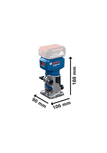 Bosch Glf 18V-8 Freze Makinesi Solo  -06016c6020