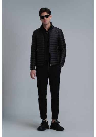 Lufian Erkek Simon Smart Chino Slim Fit Pantolon 111190324 Siyah Lufian Erkek Simon Smart Chino Slim Fit Pantolon 111190324 Siyah