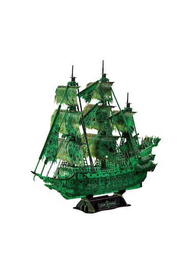 Uçan Hollandalı Gemisi 3d Puzzle T4041h - Karanlıkta Parlayan