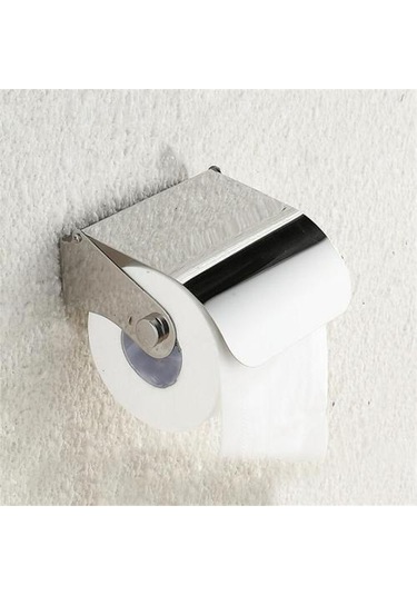 Tuvalet Kağıdı Tutucu Asılı Traceless Pratik Duvara Monte Tuvalet Kağıdı Tuvalet Banyo Banyo İçin Banyo Doku Tutucu Kağıt Tutucular Gümüş 16.5 x 12.2 x 11.2 CM